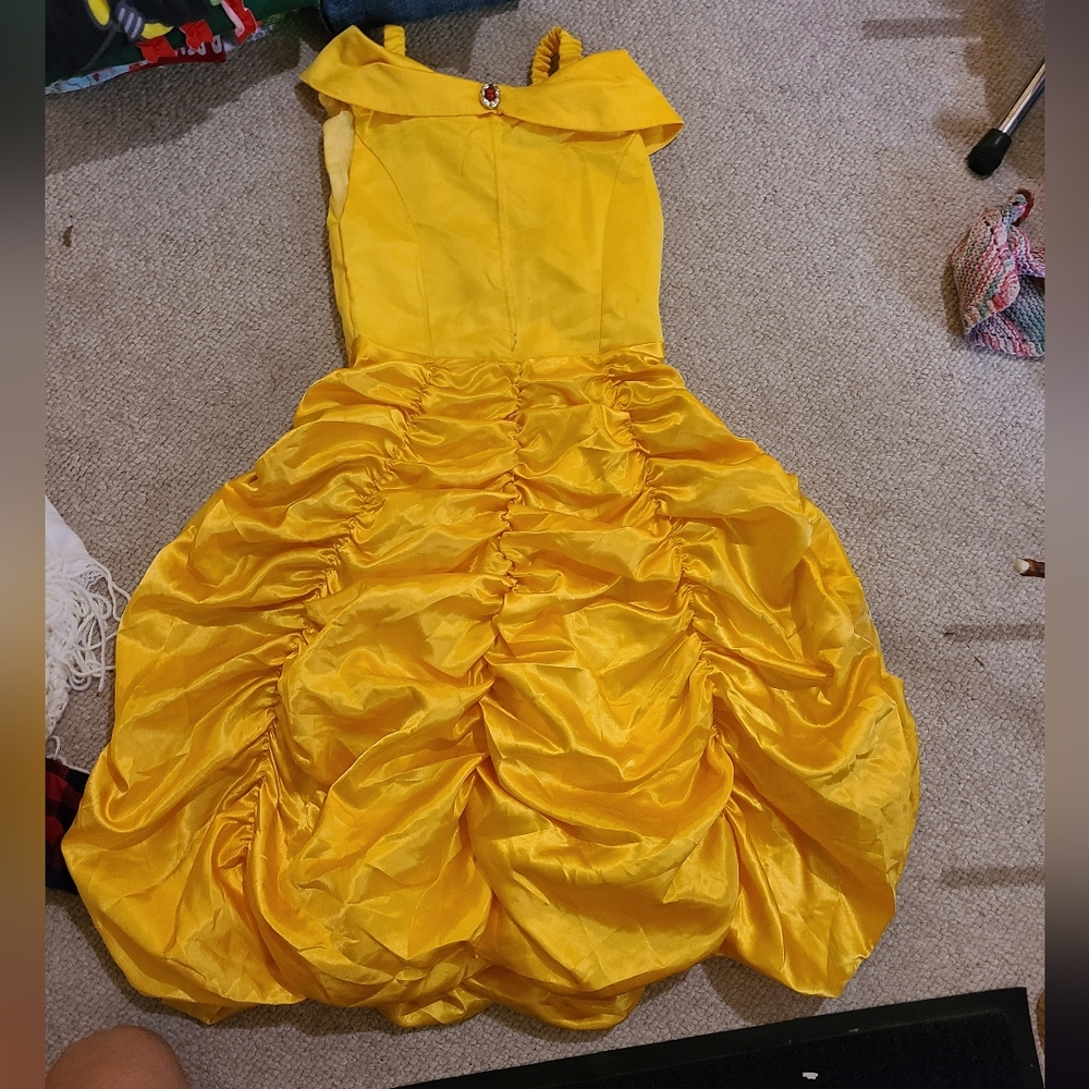 Belle Costume and Accessories 9-10 girls